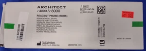 Abbott Architect c4000/c8000 Reagent Probe (ROHS) PN 01G4704 - Opened Box - Picture 1 of 5