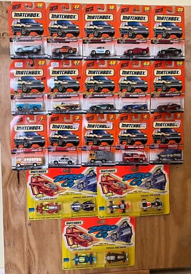 Matchbox Assortment (Lot of 18) Top Class, Drop Tops, Zero G & USA Series - Image 1 of 4