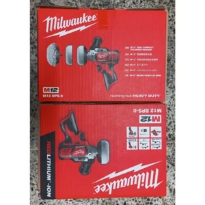 2 x Milwaukee M12 BPS-0 Cordless 12V Li-ion Cordless BARE UNIT Polisher Sander - Picture 1 of 6