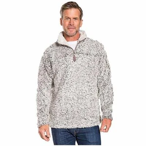 TRUE GRIT Men's Frosty Tipped 1/4 Zip Pullover - Picture 1 of 2