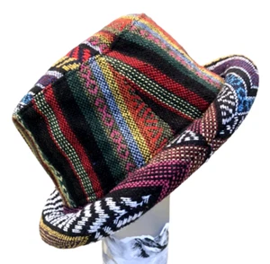 Cappello Uomo Cappello Tam Pesca Campeggio Sole Safari Rotolo Testata Secchio Cotone Norvegese - Foto 1 di 12