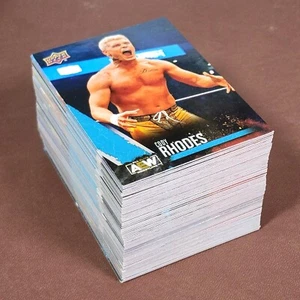 2021 Upper Deck AEW Trading Cards Complete Base Set 1-100 - Picture 1 of 2