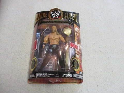 WWE CLASSIC SUPERSTARS ACTION FIGURE JAKKS DELUXE SHAWN MICHAELS NEW SEALED Cover