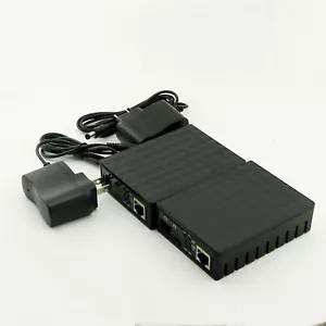 1Pair 10/100Mbps Ethernet to Single mode Fiber Optic Media Converter Transceiver - Picture 1 of 6