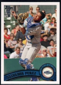2011 Topps Pro Debut #310 Salvador Perez Wilmington Blue Rocks Baseball Card - Picture 1 of 1