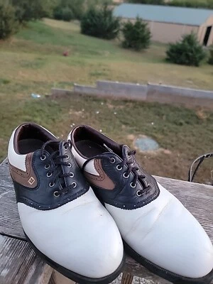 FootJoy Softjoys Terrains Golf Shoes Mens 57614 - 10 M Smoke FREE / FAST Ship !! - Image 1 of 4