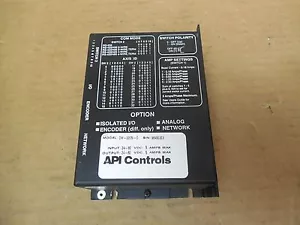 API Controls Microstep Intelligent Controller DM-2205I-O 24/80 VDC 5 Amp Used - Picture 1 of 3