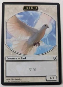 White Bird Token, Born of the Gods, Magic The Gathering, MTG - Picture 1 of 1