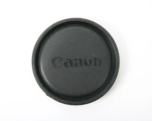 Genuine Canon 86mm Vintage Plastic Push-On Front Lens Cap - Black - Picture 1 of 4