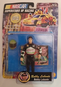NASCAR Superstars Of Racing Action Figure Bobby Labonte ToyBiz - Foto 1 di 2