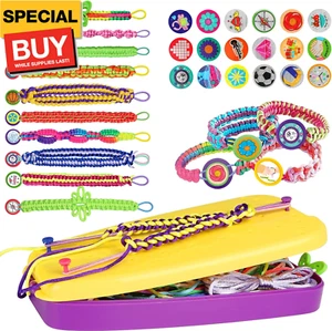 Friendship Bracelet Making Kit Toys, Ages 7 8 9 10 11 12 Year Old Girls Gifts Id - Picture 1 of 6