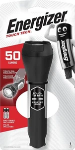 Energizer Touch Tech LED Torch Light - 2 x AA Batteries INCLUDED 50 lm 20 Hours - Picture 1 of 7