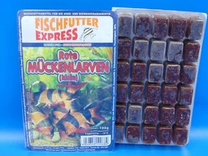 Frostfutter Rote Mückenlarven 40x 100g Blister - Bild 1 von 1