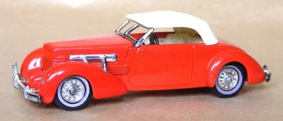 MATCHBOX MODELS OF YESTERYEAR YY18 1937 CORD MODEL 812 CAR UNBOXED - Image 1 of 4