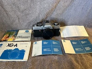 Minolta XG-a Camera with Strap (Body Only) Unknown Working Condition - Picture 1 of 10