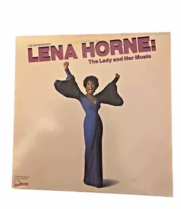 Lena Horne THE LADY AND HER MUSIC double LP Live on Broadway. Perfect - Picture 1 of 4