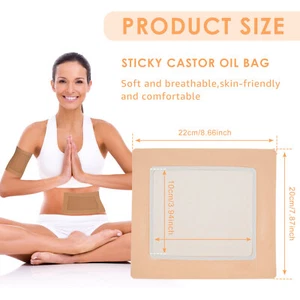 10Pcs Waist Essential Oil Pack Set Self-Adhesive Essential Oil Wrap FalIk - Picture 1 of 11