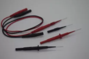 Cavo di prova multimetro Aidetek 0,7 mm 1 mm punta ago rigido morbido 4 minuscole parti T2080 - Foto 1 di 7