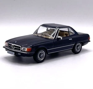 Mercedes Collection Mercedes Benz 350 SL deportivo en azul oscuro, 1:43, X02 - Imagen 1 de 3