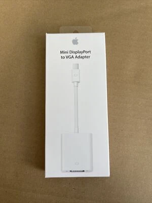 Genuine Apple A1307  Mini DisplayPort to VGA Adapter MB572Z/B - BRAND NEW - Image 1 of 3
