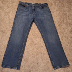 Jeans Levi Strauss Signature S61 relajados rectos elásticos azules para hombre 40x31 - Imagen 1 de 9