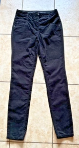 Next High Waist Black Cord Jeans Size 12L Brand New With Tags - Picture 1 of 10