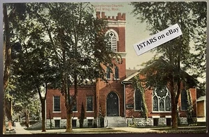 1908 RED WING, MN, PRESBYTERIAN CHURCH BUILDING POSTCARD - Picture 1 of 2