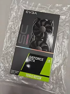 NEW EVGA NVIDIA GeForce GTX 1660 Super SC Ultra Gaming 6GB GDDR6 Dual Fan... - Picture 1 of 7