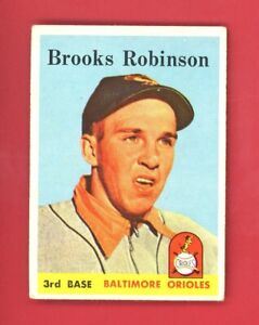 1958 Topps BROOKS ROBINSON #307 "100% "Authentic & Unaltered" EX Cond