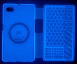 Funda abatible mínima para teléfono - Blue Ice MP01 (impresa en 3D - brilla) - Imagen 1 de 9