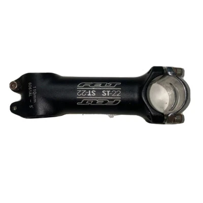 Felt ST-22 Bike Stem bicycle 110mm 31.8mm 1 1/8” black +/-5 degrees 6061AL - Image 1 of 4