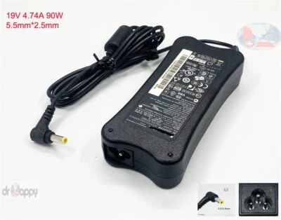 Cargador adaptador de corriente alterna 90W para Lenovo 3000 Series Y500 Y520 Y710 Y730 Y730A Foto 1 de 4