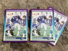 Dean Biasucci Football Cards. Indianapolis Colts
