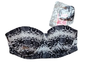 Traje de baño para mujer Candie Bikini Top talla pequeña multicolor con aros SOLO TOP - Imagen 1 de 2