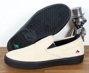 Zapatos de skate Emerica Skate Shoes Wino G6 Slip On Cup Tan Black Suede 9/42 - Imagen 1 de 1