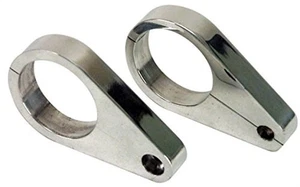 Empi Aluminum Mirror Mount Clamps for 1-1/2 Inch Tubing - Pair - 16-8586 - Picture 1 of 1