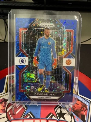 2022-23 Panini Prizm Premier League David de Gea #85 Blue Breakaway Prizm /75 - Image 1 of 2
