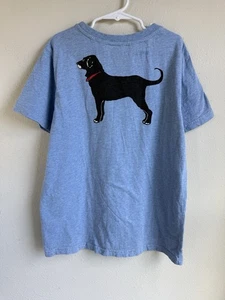 Camiseta The Black Dog Charleston Juvenil Talla Grande Azul Perro Bandera - Imagen 1 de 13
