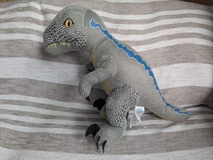 Build A Bear Jurassic World Blue Velociraptor Stuffed Raptor Dinosaur Plush  - Picture 1 of 9