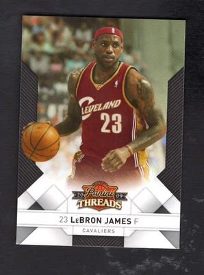 2009-10 Panini Threads #1 LeBron James - Image 1 of 2