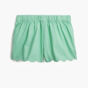 Girls' scallop-hem pull-on short - Picture 1 of 1