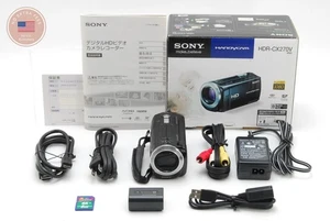[NEAR MINT w/SD Card]SONY HDR-CX270V Handycam Comcorder Video Camera Black JAPAN - Picture 1 of 13