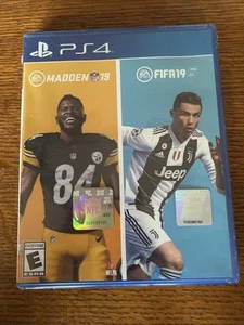 New PS4 Madden NFL 19 and FIFA 19 EA Sports Bundle - Sony PlayStation 4 - New - Picture 1 of 4