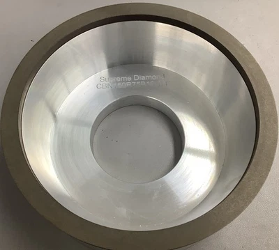 Supreme Diamond Grinding Wheel Type 6A, CBN 8X3x3.300  (r8) - Image 1 of 4