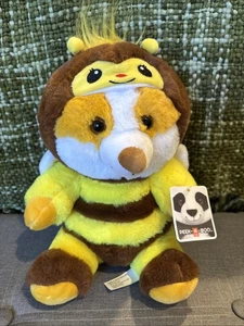 Peek-A-Boo Disguisimals 10” Benny the Plush Corgi Dog Dressed as a Bee NWT - Picture 1 of 11
