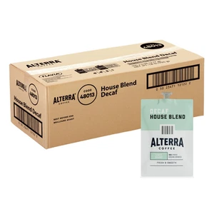 Flavia Coffee ALTERRA House Blend Decaf Freshpacks, 0.25 Oz, 100-Pk - Picture 1 of 8
