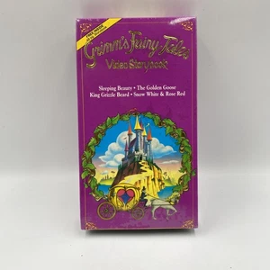 Grimm's Fairy Tales Video Storybook VHS Sealed Saban 4124 4 Stories Family Kids - Picture 1 of 6