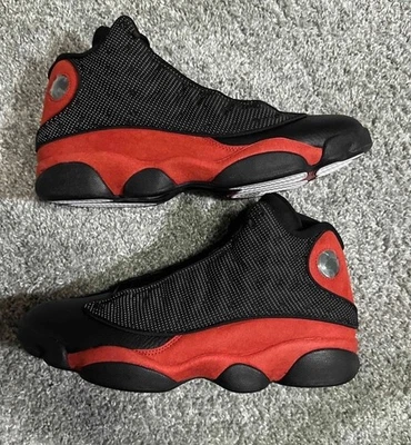 Nike Air Jordan XIII 13 2017 Retro Bred negro rojo 1 3 4 11 12 414571-004 talla 13 Foto 1 de 4