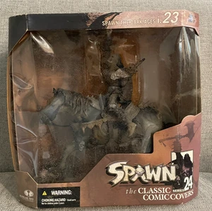 McFarlane Spawn Series 24 Classic Comic Covers Spawn The Dark Ages i.23 - Picture 1 of 6