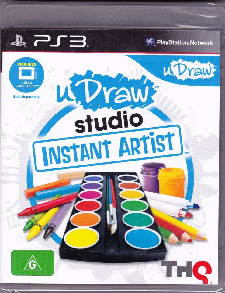 PS3 - u Draw studio instant artist - PS3 Game (Brand New Sealed) Region 4 PAL - Image 1 of 2